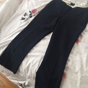 J. Crew navy Campbell cropped pants.